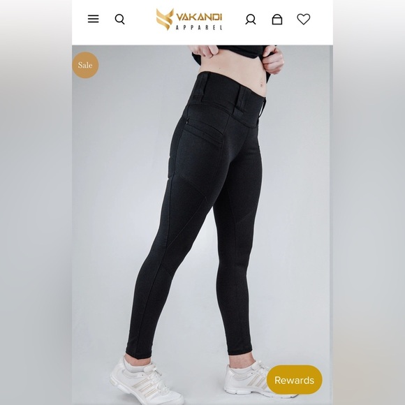 vakandi Pants - Vakandi Crusader Conceal Carry Tactical Leggings Women’s Small